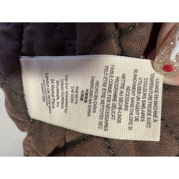 Free People Quilted‎ Tapestry Reversible Paisley Bomber Jacket XS Boho Vintage - Picture 8 of 9